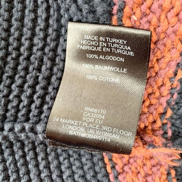 Urban Outfitters Ecote Riley Patterned Maxi Sweater Cardigan Boho Size M - Picture 12 of 14